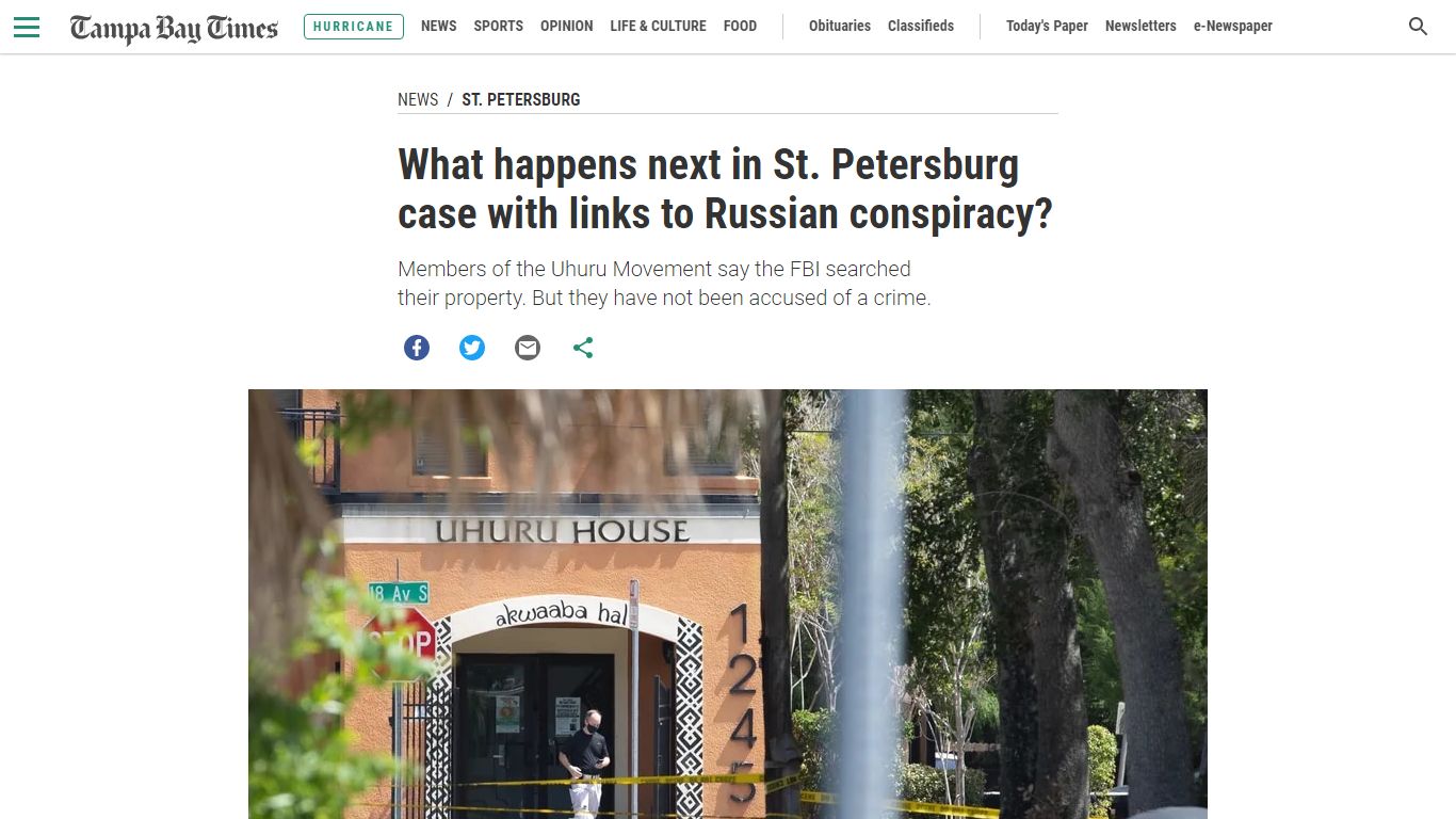 What happens next in St. Petersburg case with links to Russian conspiracy?